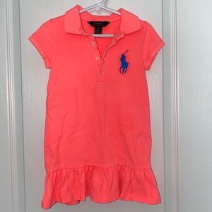 Big Pony Mesh Polo Dress